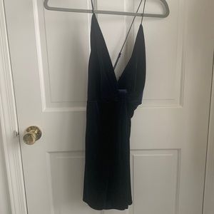 Blue Velvet dress